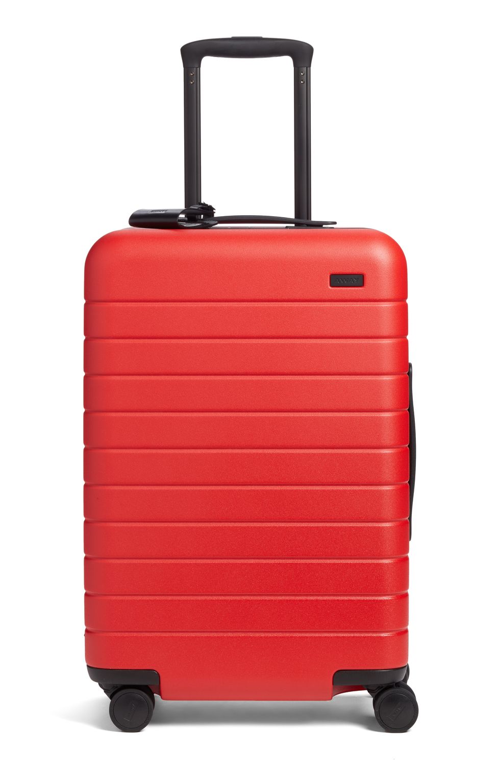 The Bigger Carry-On Hard Shell Suitcase in Red