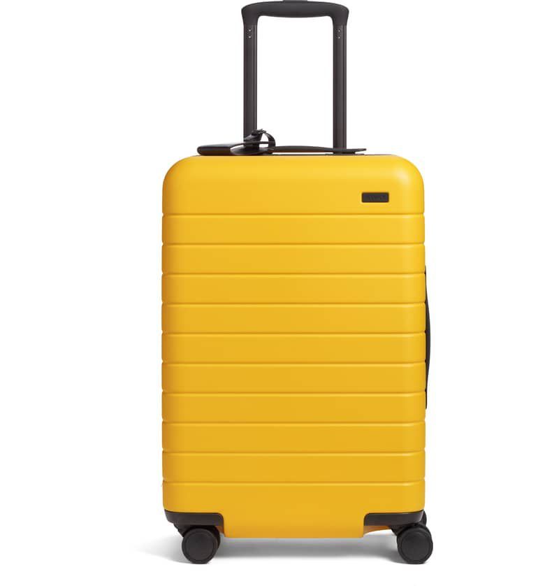 The Bigger Carry-On Hard Shell Suitcase in Yellow