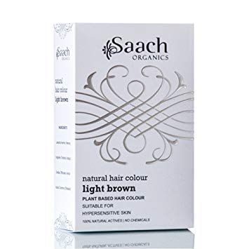 Saach Organics Natural Hair Colour (Light Brown)