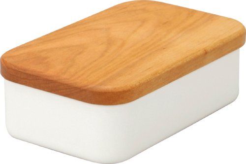 White Enamel Food Container