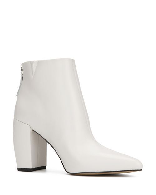 womens white ankle boots