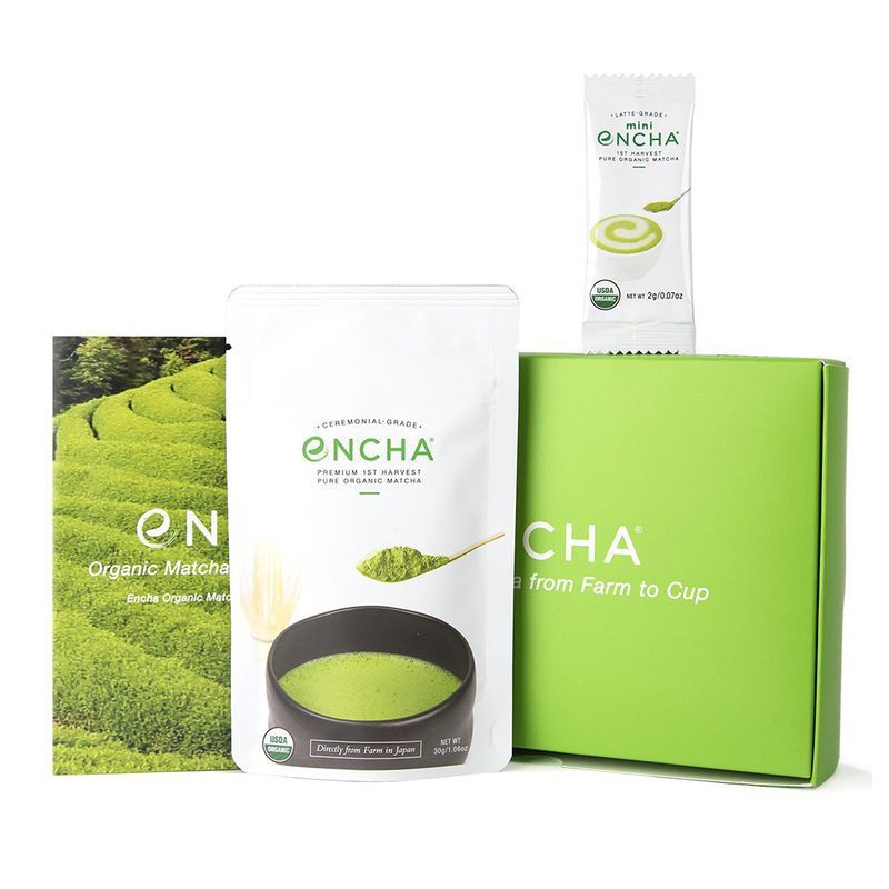 Encha Ceremonial-Grade Pure Organic Matcha