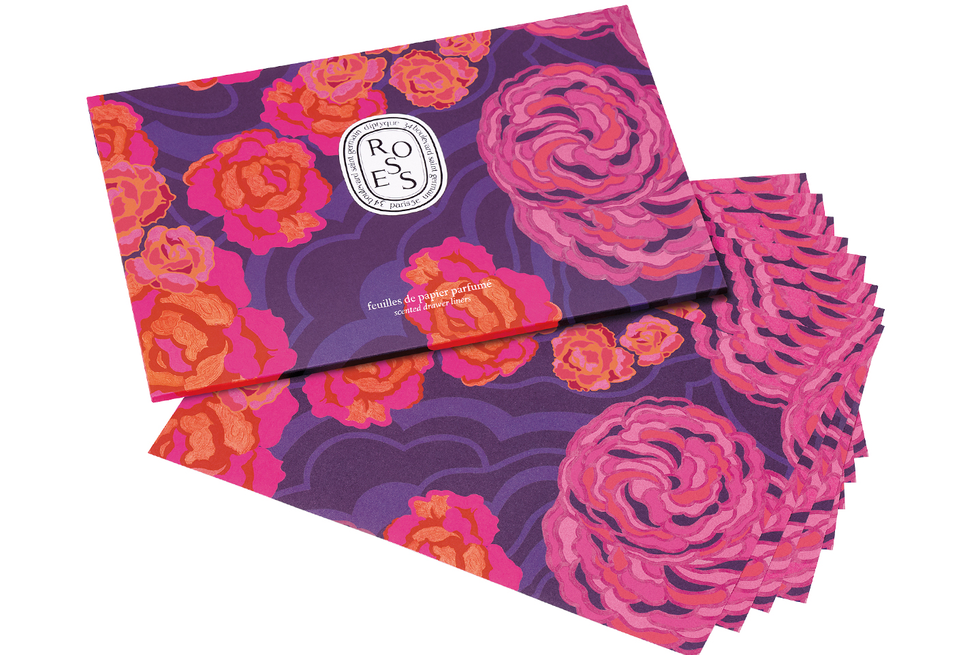 Roses Scented Drawer Liners