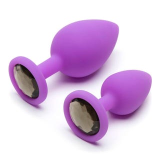 Oh My! Jeweled Butt Plug Set