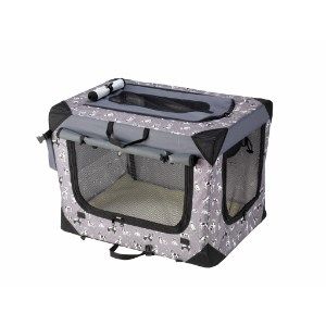 House Of Paws Polka Collapsible Travel Dog Crate Medium