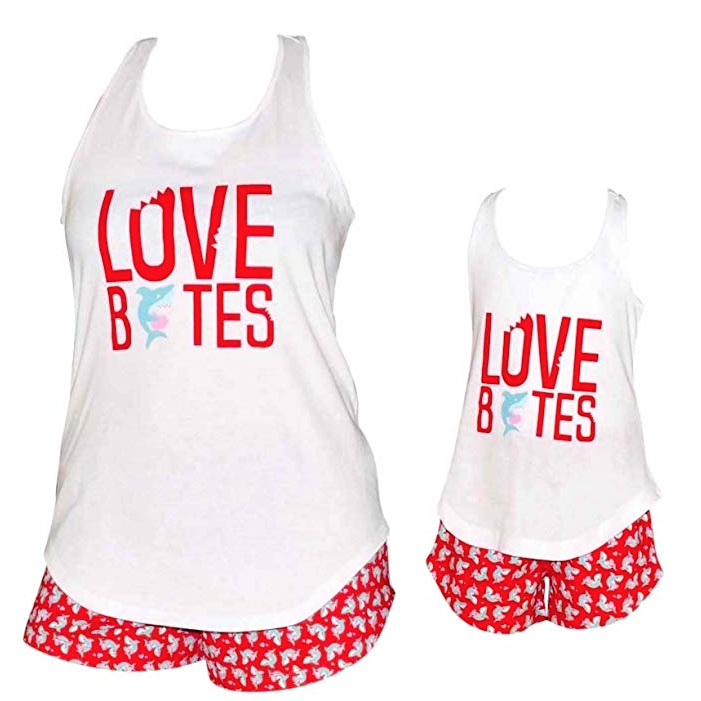 'Love Bites' Mommy and Me Pajamas