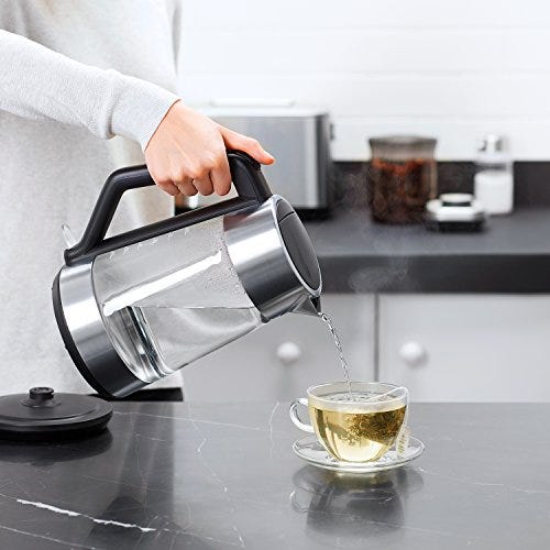 To Make Your Tea: OXO On Glass Electric Kettle