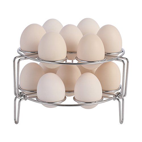 Aozita  Stackable Egg Steamer Rack