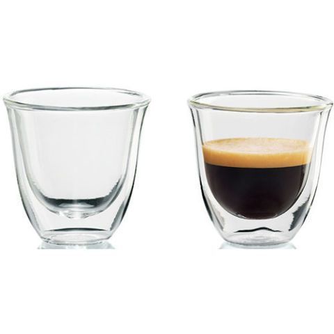 DeLonghi Double-Walled Espresso Cups (Set of 2)