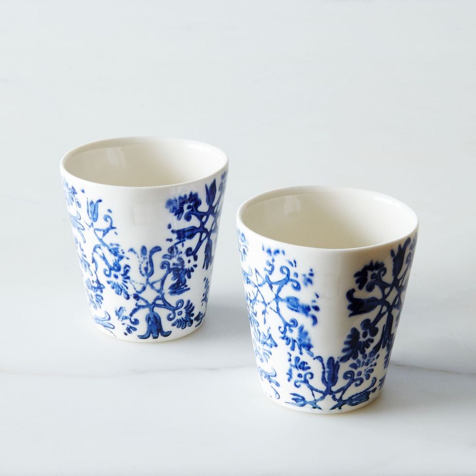Art et Manufacture Floral Espresso Cups (Set of 2)
