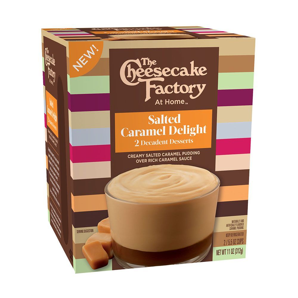 The Cheesecake Factory Salted Caramel Delight Pudding