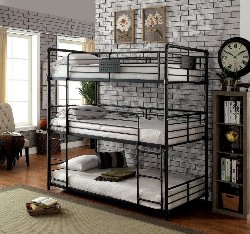 Triple Bunk Beds To Give Your Small Bedroom Extra Sleep Space - Harp ...