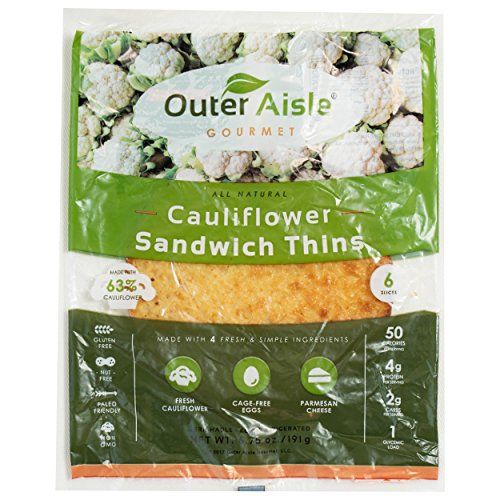 Outer Aisle Gourmet, Cauliflower Sandwich Thins - Tortillas & Wraps