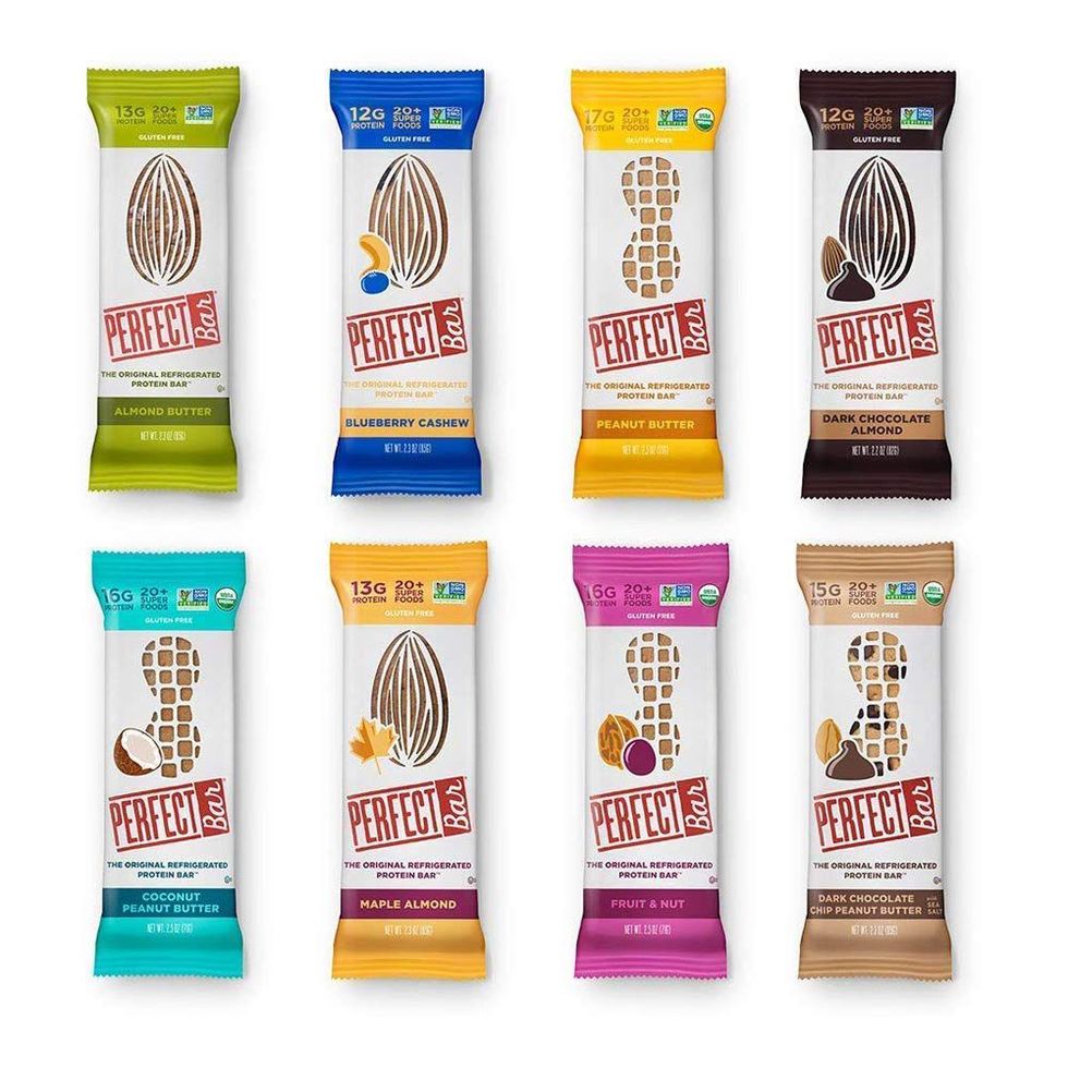 Perfect Bar Original Refrigerated Protein Bar Variety Pack (Pack of 8)