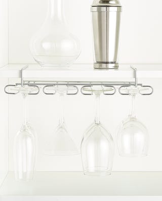 Undershelf Stemware Holder Undershelf Stemware Holder