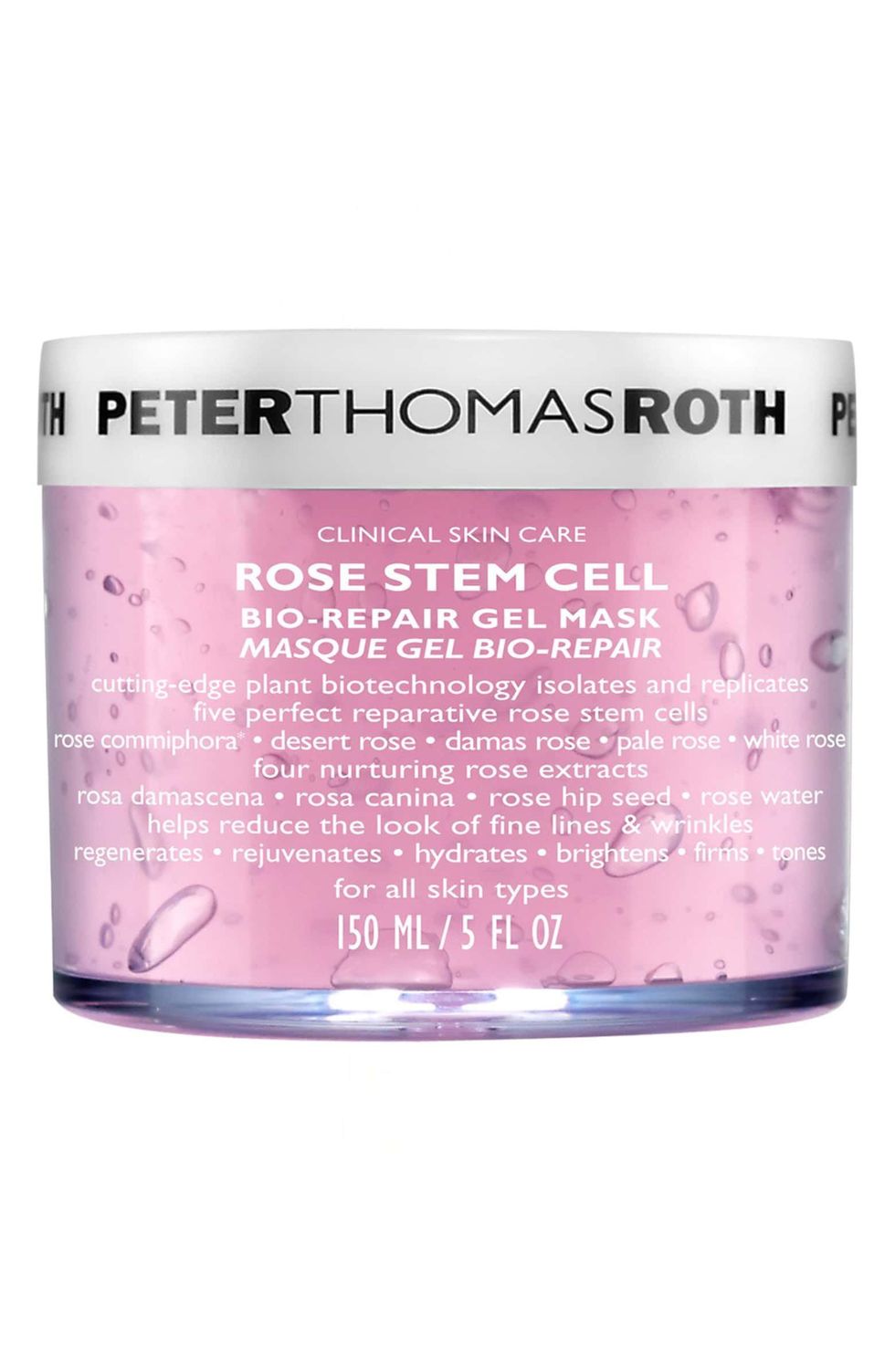 Rose Stem Cell Bio-Repair Gel Mask