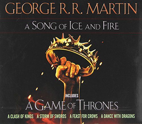 A Game of Thrones / A Clash of Kings / A Storm of Swords / A Feast of Crows / A Dance with Dragons 