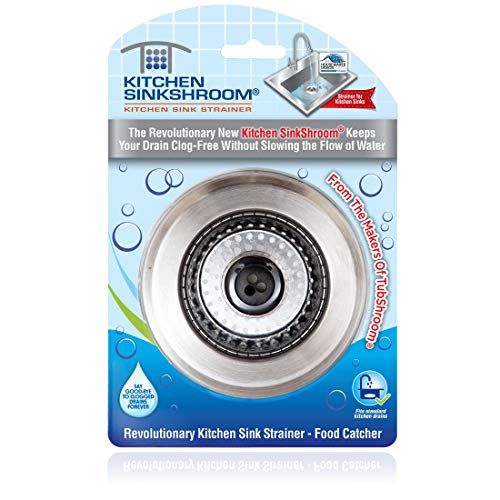 White Details about   SinkShroom® Hair Strainer Catcher Prevents Clogged Drains by TubShroom 