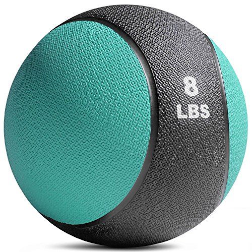 Titan Fitness Weighted Medicine Ball, 4 to 20 lbs.