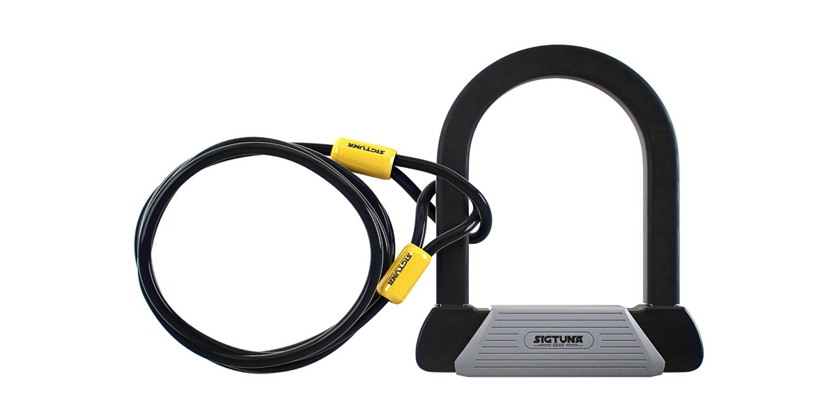 2 Bike Lock Bicycle Cable Heavy Duty Chain Anti-Theft Padlock ~ NEW
