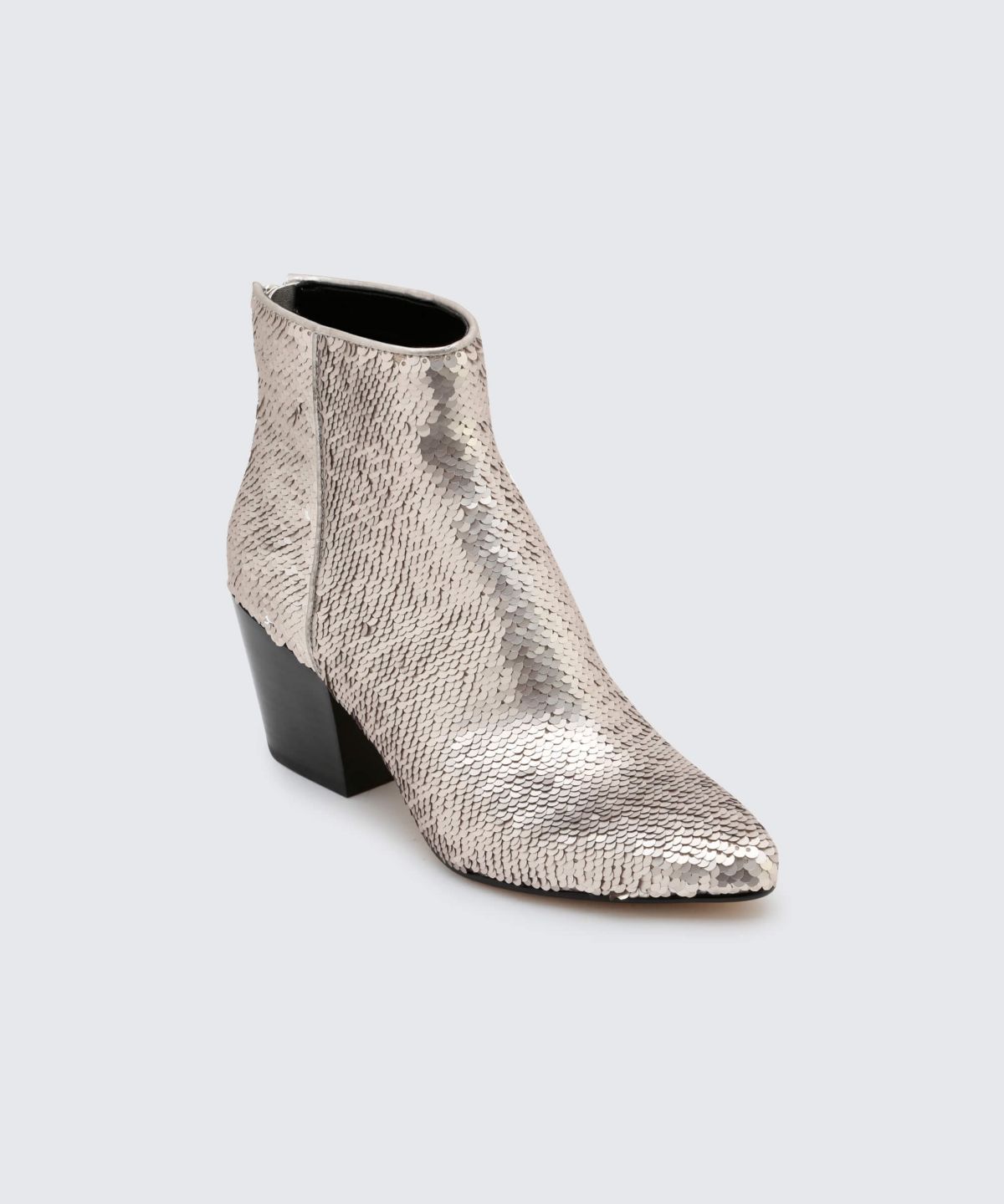 sequin bootie