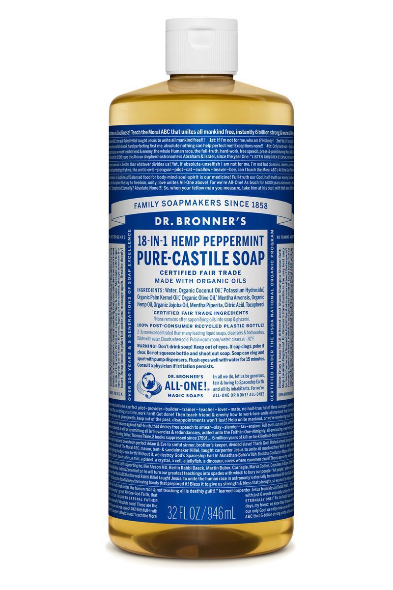 Dr. Bronner's 18-in-1 Pure Castile Soap