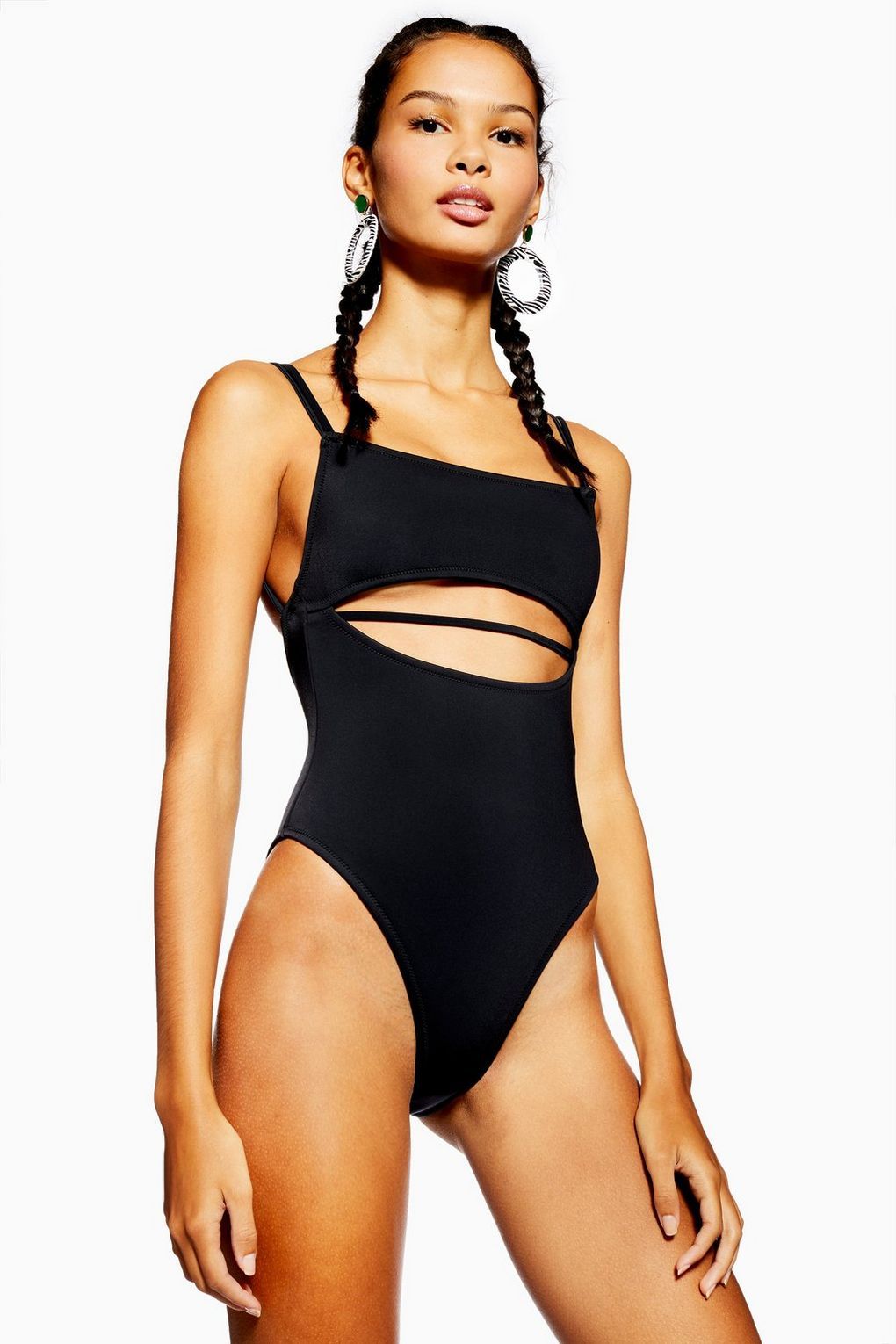 underboob one piece swimsuit