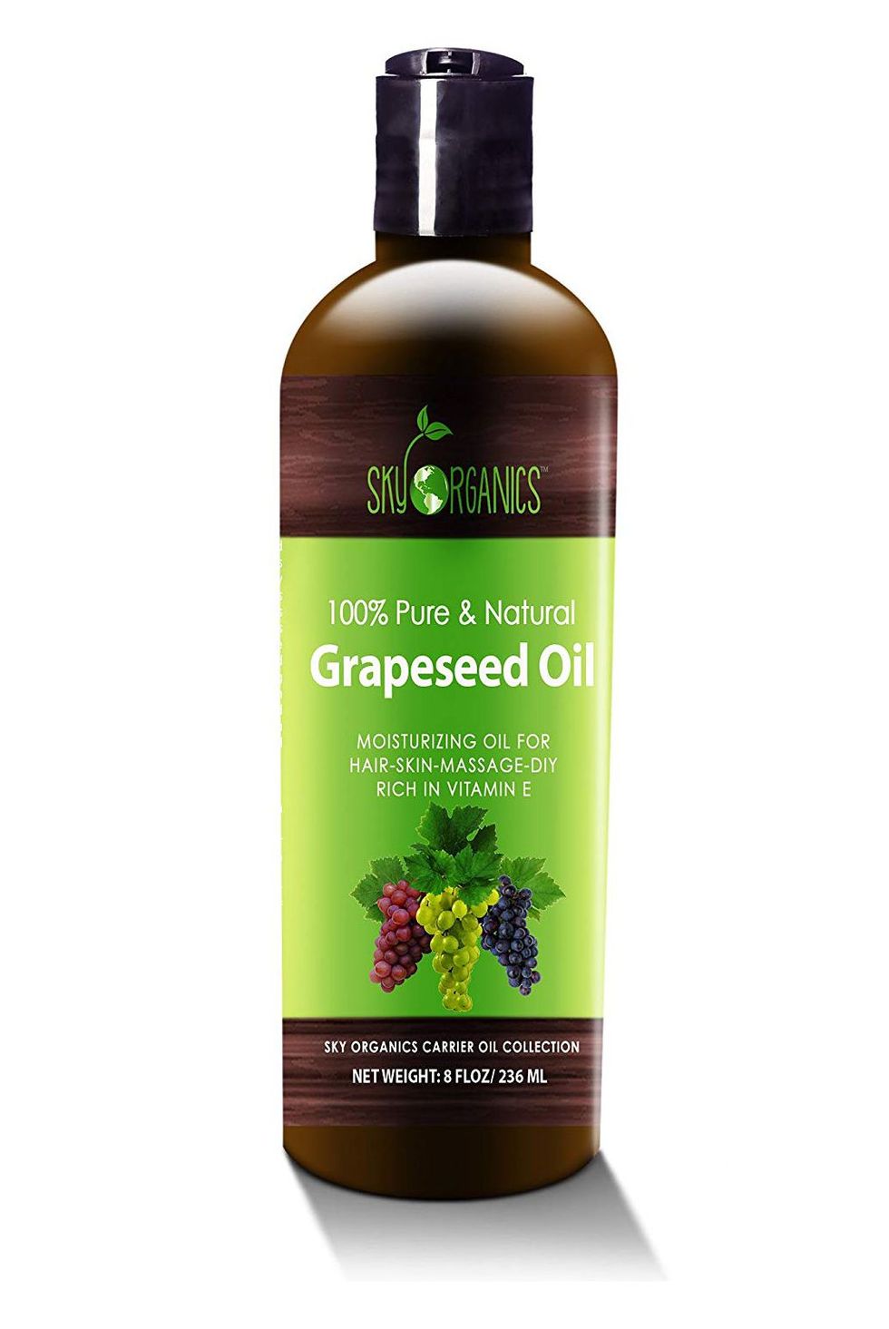 Sky Organics 100% Pure & Natural Grapeseed Oil