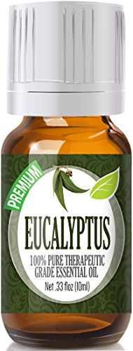 Eucalyptus 100% Pure, Best Therapeutic Grade Essential Oil - 10ml