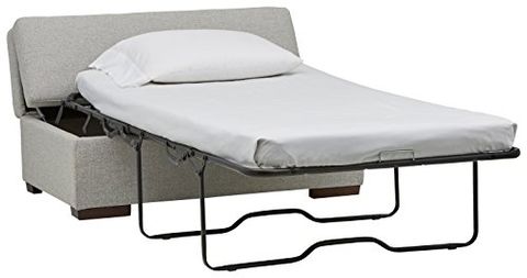 The Rivet Ottoman Folds Out Into A Bed, Ottoman Converts To Twin Bed