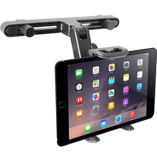 AIDATA Universal Car Headrest Tablet Mount with 360 Degree Rotating Holder Fits All iPad Models and Most Other 7.5-13 Inch Tablets
