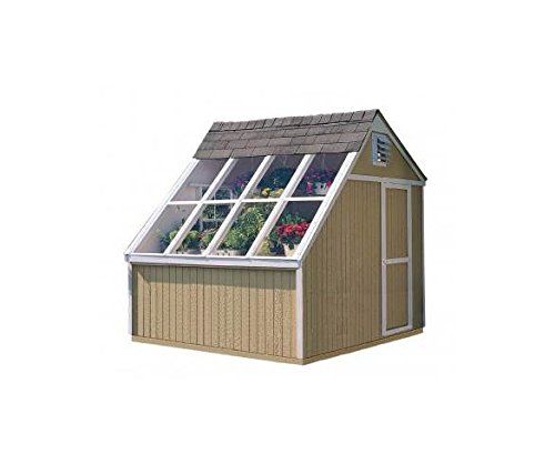 Handy Home Products Phoenix Solar Shed with Floor, 10 by 8-Feet