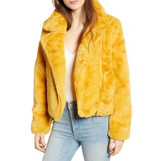 Yellow Moto Jacket