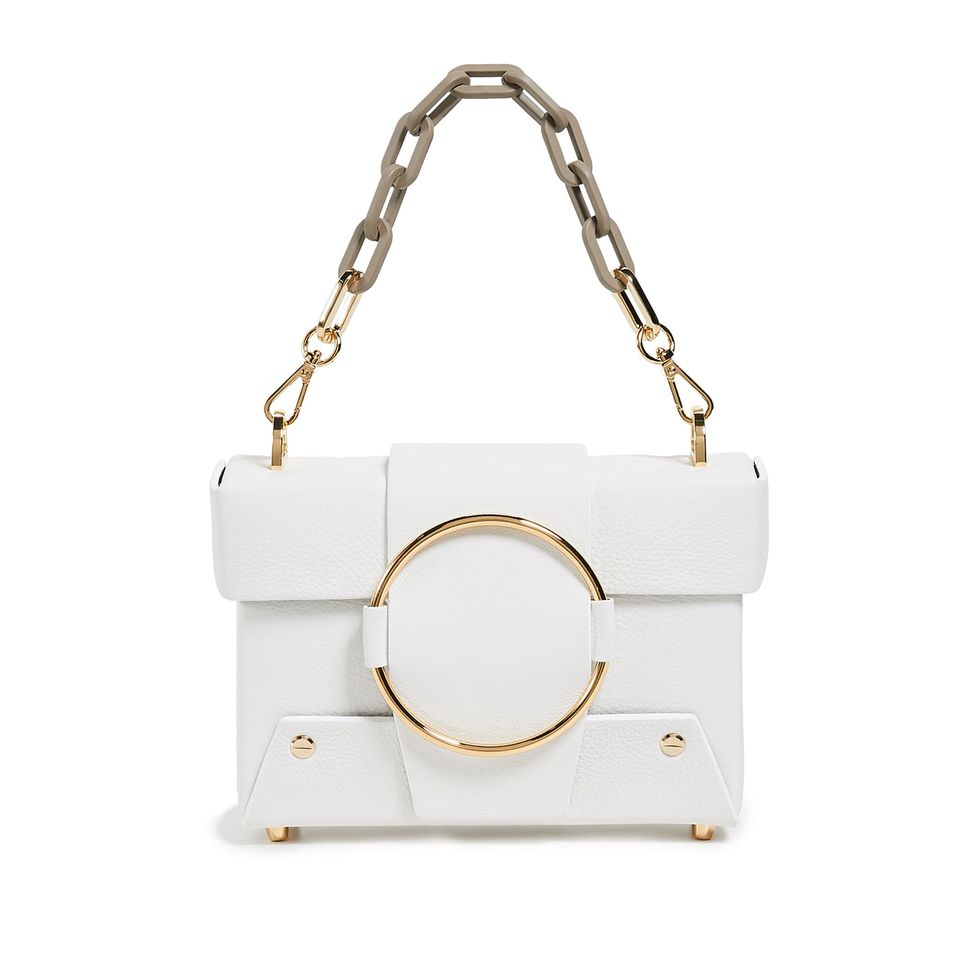 Structured White Bag