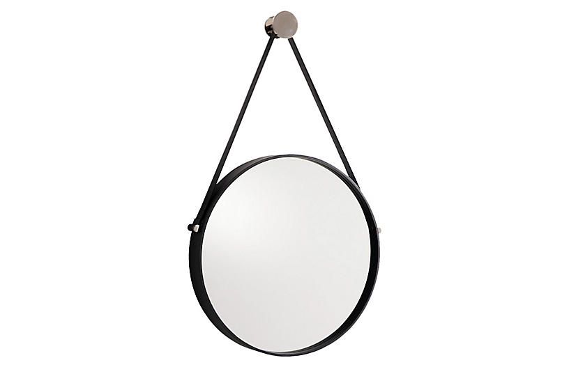 Expedition Wall Mirror, Black