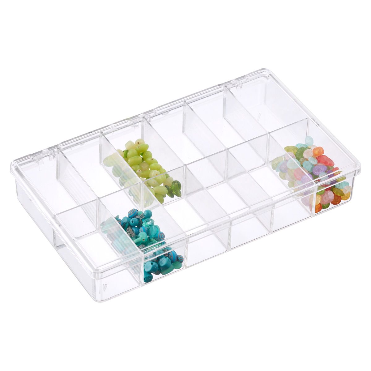 12-Compartment Large Clear Box