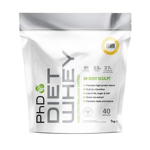 PhD Nutrition Diet Whey Protein Powder, 1 kg, Vanilla Cream