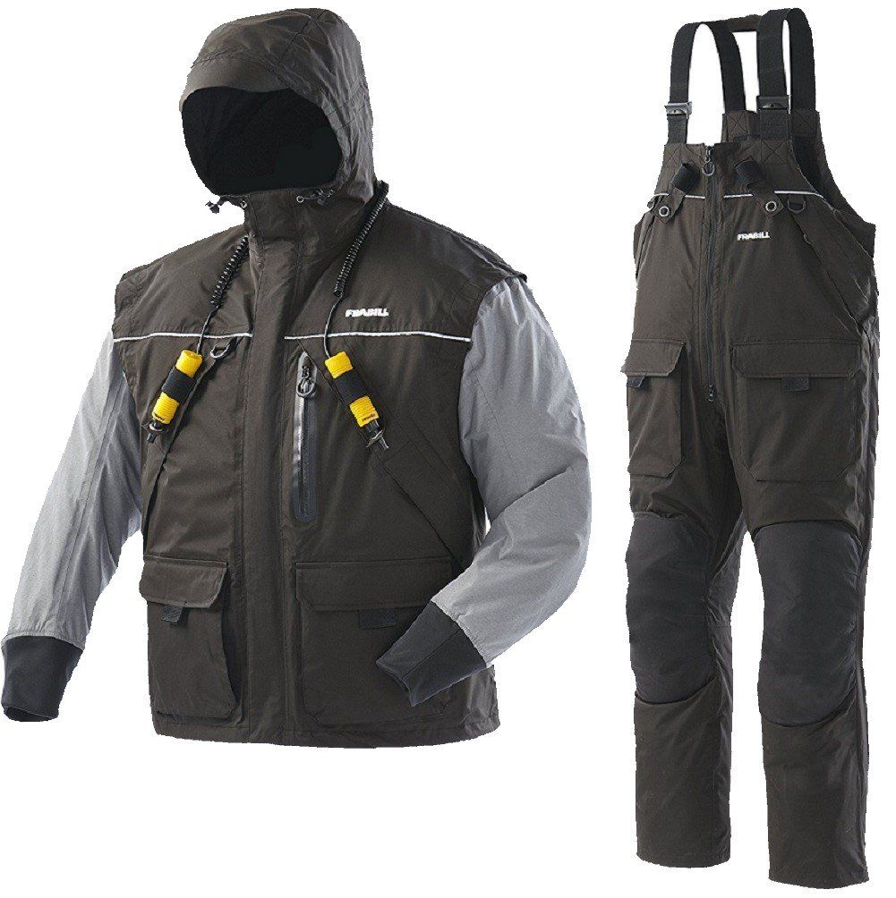 Frabill Waterproof Insulated Jacket and Pant Rain Suit 