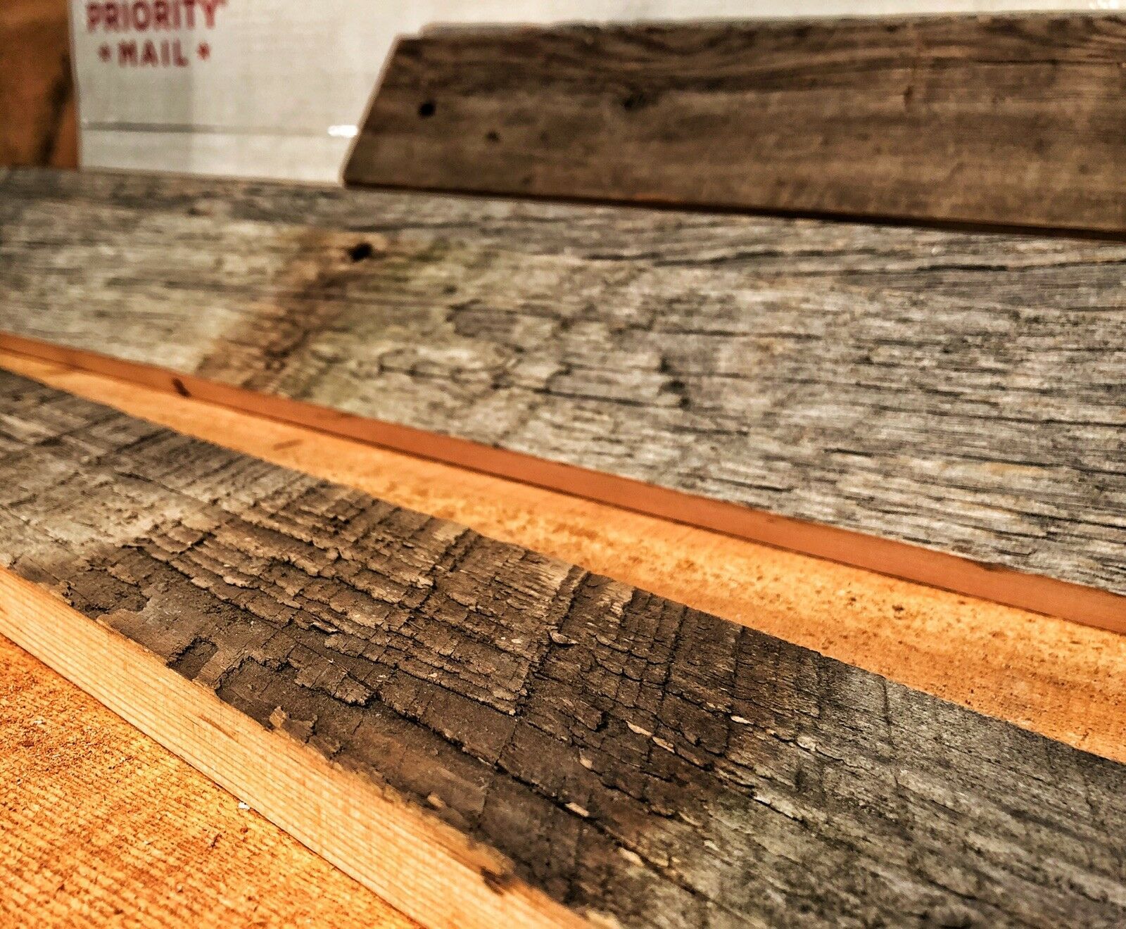 Reclaimed Weathered Wood Barn Planks