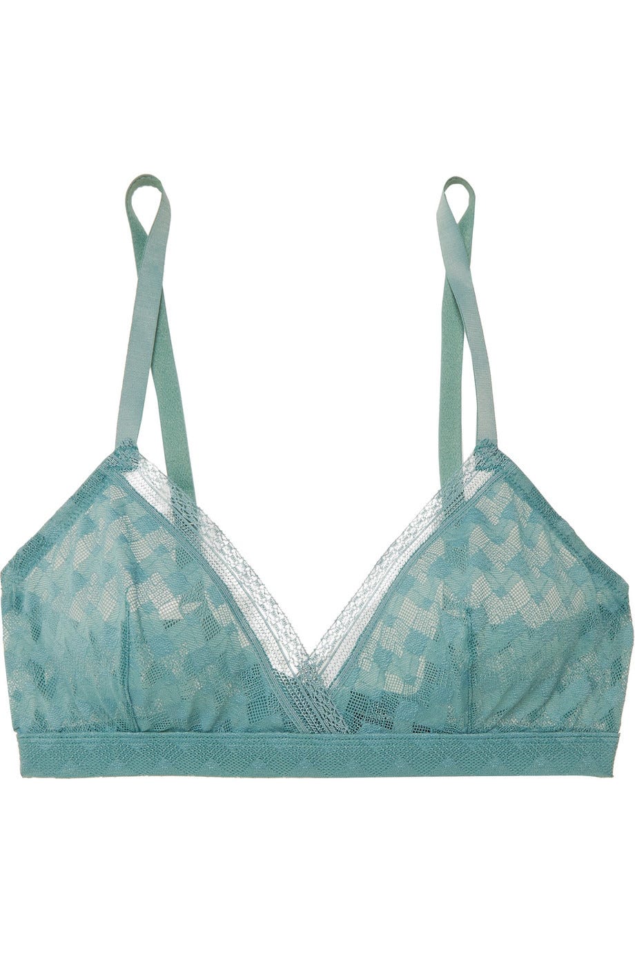Maze Stretch Lace Soft-Cup Triangle bra, £65 