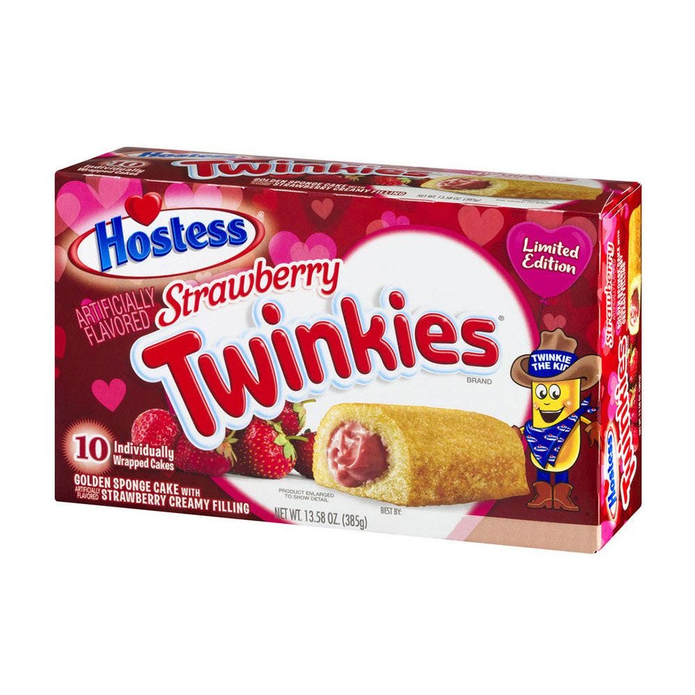 Limited-Edition Strawberry Twinkies Are at Walmart for Valentine’s Day