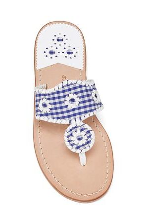 Gingham Jacks in Midnight and White
