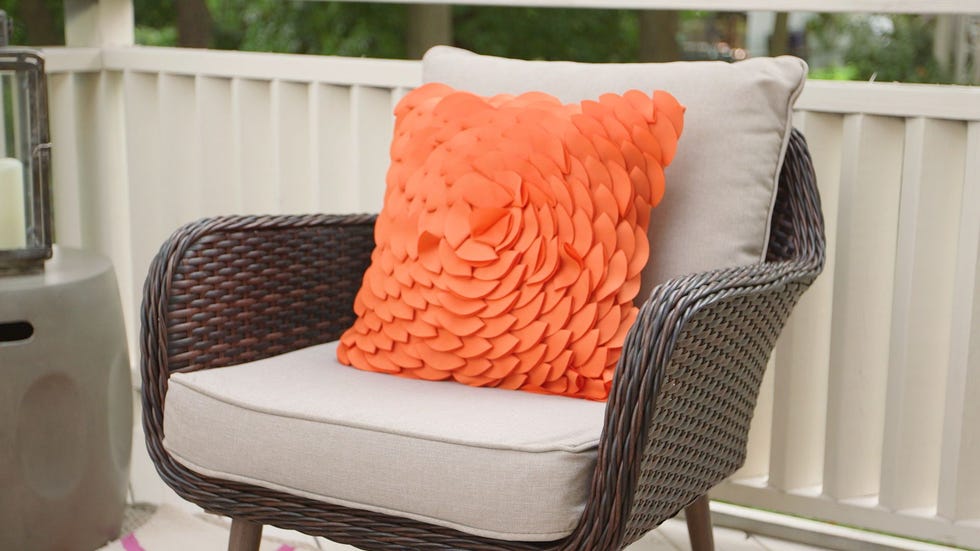 A Peony Pillow