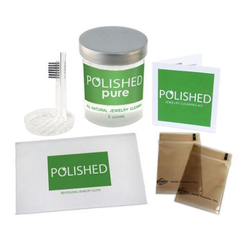 Polished All Natural Jewelry Cleaning Kit