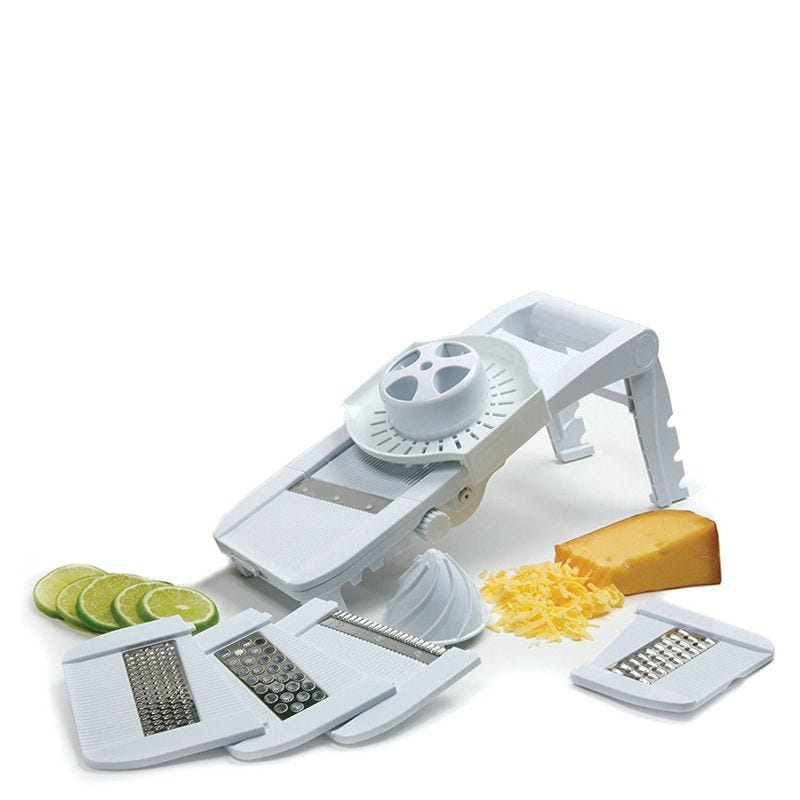 Mandoline Slicer, Grater, Shredder, Julienne and Juicer