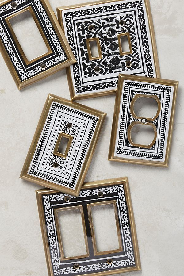 GREEK ROMAN ORNAMENT PATTERN LIGHT SWITCH OUTLET PLATES BEDROOM ROOM HOME DECOR 