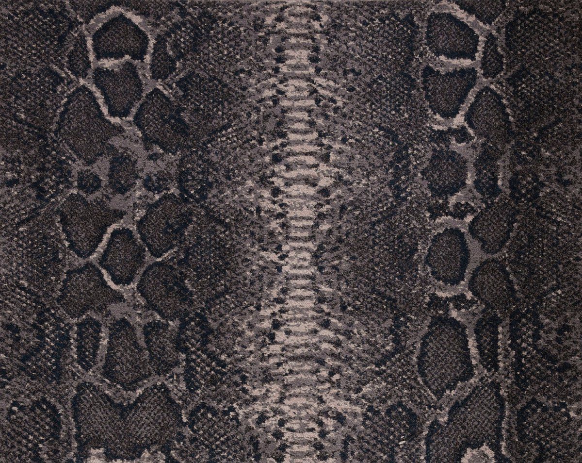 Python Carpet in Silver