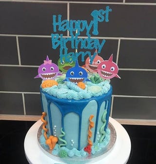 Baby Shark Kids Birthday Parties Are Trending