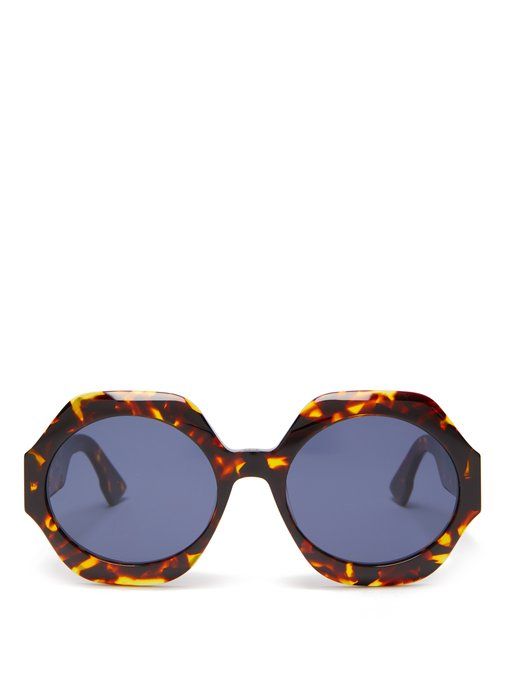 DiorSpirit1 round-frame acetate sunglasses