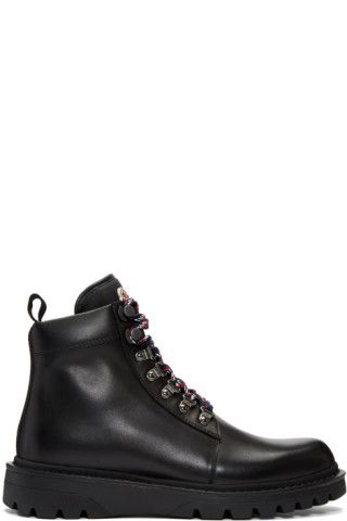 zign hiking boots in black